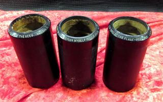 LOT 3 EDISON AMBEROL BLUE CYLANDER - 5236 5139 5280 - UNTESTED - LOT INCLUDES 52